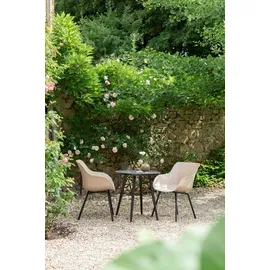 Schöner Wohnen SCHÖNER WOHNEN-Kollektion Gartenstuhl Lieke Kunststoff Grau Taupe