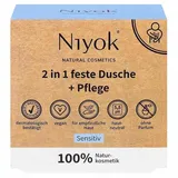 Niyok 2in1 feste Dusche+Pflege - Sensitiv