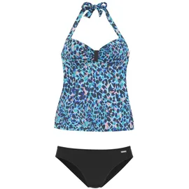 LASCANA Tankini Damen Türkis 38 Cup D
