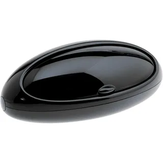 Alessi ASG22 B GNAM Brotkasten aus thermoplastischem Harz, schwarz