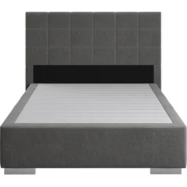 Cotta Boxspringbett »Simba«, Topseller! wahlweise mit oder ohne Matratze und Topper bestellbar, grau