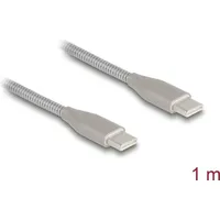 DeLock USB-C Kabel mit Metallmantel USB 2.0 1 m