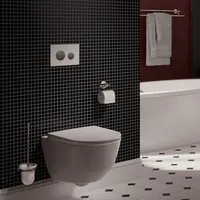 Lenz »FLAME«, Toilettenpapierhalter (Ohne Deckel, Chrom,