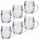 Stölzle Bierkrug Tübinger Bierkrüge 300 ml 6er Set, 6-tlg., Glas weiß