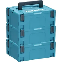 Makita Makpac Gr. 2 3er Set blau