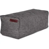 Green Bean Sitzhocker Pouf Cord 70 x 33 x 28 cm Dunkelgrau