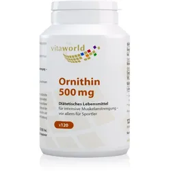 Vita World Ornithin 500 mg Kapseln 120 KAP