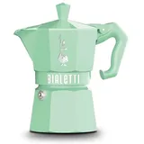 Bialetti Moka 3 Tassen Grün