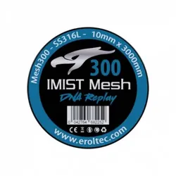 IMIST 3 Meter SS316L V4A Premium Mesh Wire 10mm 300er