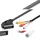 Wentronic Adapterkabel Scart zu Composite Audio Video IN/OUT 2 m Schwarz