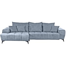 GUTMANN FACTORY Ecksofa Blau, (jeansblau), B:300cm H:60cm T:205cm, 95% Polyester 5% Nylon, Sofas