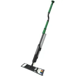 UNGER erGO! clean Taschenmopp Pro Bodenreinigungs-Set, Intuitive S-Bewegung mit minimalem Kraftaufwand, 1 Set