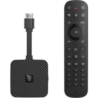 Telekom MagentaTV Stick (2. Gen) (barrierefrei) Streaming-Box 16 GB, Schwarz