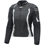 Held Street 3.0, Damen Motorrad Lederjacke schwarz-weiss, Größe L