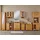 Home Affaire Vili Hochschrank 34,5 x 175,5 x 30 cm Beige Massivholz