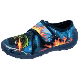 Fischer Markenschuh Klett-Hausschuh Mehrfarbig 30