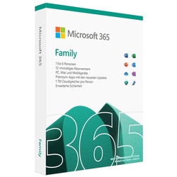 Microsoft Office 365 Family | Sofortdownload + Produktschlüssel | 5 Geräte - ...