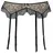 LASCANA Strapsgürtel Damen leo bedruckt Gr.32/34