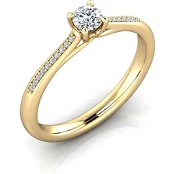 Verlobungsring VR21 333er Gelbgold - 2764