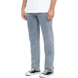 Volcom Solver Jeans Gerader Schnitt - Ash Blau