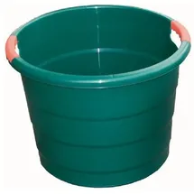 Graf Kunststoffbehälter rd.45l PP grün D490xH380mm m.Durchfassgr.GRAF