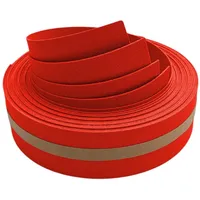zaun|zu® Sichtschutzstreifen 255 x 4,7 cm Rot Kunststoff 2 St.