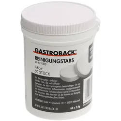 Gastroback 91830 Reinigungstabs (60x) für Espresso- und Kaffeemaschinen