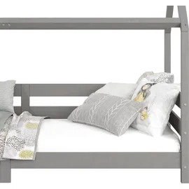 Idimex Hausbett FINA 90 x 200 cm Kiefer grau