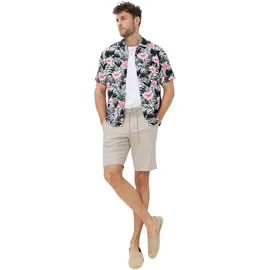 Brax Kurzarmhemd Floral Lila XXL