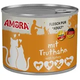 Amora Fleisch Pur mit Truthahn 6 x 200 g