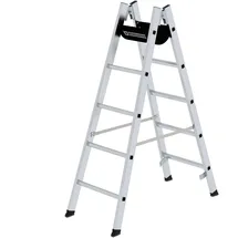 Günzburger Aluminium-Sprossen-Stehleiter 2 x 5 Sprossen (11153)