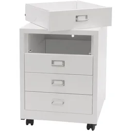 Mendler HWC-L49 Aktenschrank 55x40x41 cm weiß