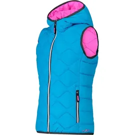 CMP KID G Vest Fix Hood Turchese 98
