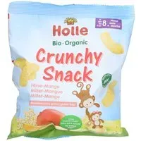 HOLLE Kids Crunchy Snack Millet-Mangue bio Aliment 25 g