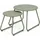 Mojawo 2-teiliges Beistelltisch-Set, Grün, ineinander stellbar, Ø 60/40 cm