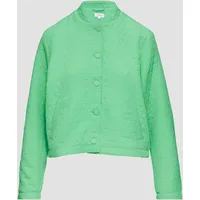 S.Oliver - Strukturierter Blouson mit Stehkragen und Knopfleiste, Damen,