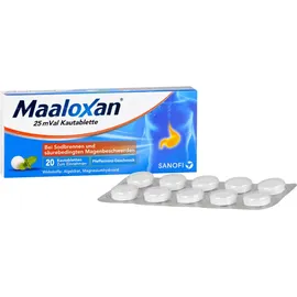 MAALOXAN 25 mVal Kautabletten 20 St