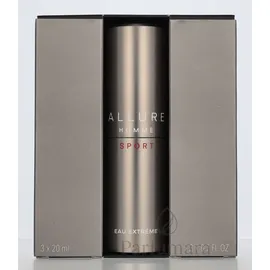 Chanel Allure Sport Eau Extreme refillable 20 ml + Nachfüllung 2 x 20 ml