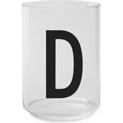 Aj Wasserglas Buchstabe D