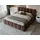 GRAINGOLD Polsterbett Modo 140x200 Braun