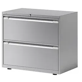 BISLEY Essentials Hängeregistraturschrank 80 x 47 x 70,8 cm silber