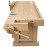 Holzkraft Hobelbank Holz 140 kg schwer