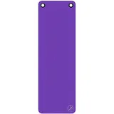 TRENDY Sport Trainingsmatte - ProfiGymMat - Therapiematte mit Ösen - 180 x 60 x 1,5 cm, lila