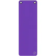 TRENDY Sport Trainingsmatte - ProfiGymMat - Therapiematte mit Ösen - 180 x 60 x 1,5 cm, lila
