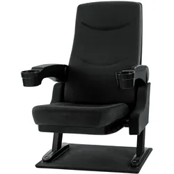 Stagecaptain CS-600BK Movieking Kinosessel, schwarz
