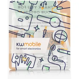 kwmobile Ohrhörer Weiß
