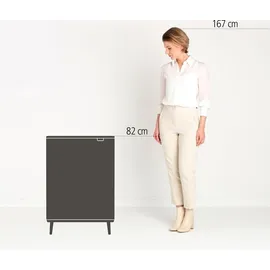 Brabantia Bo Touch Bin Hi 60 l matt steel fingerprint proof