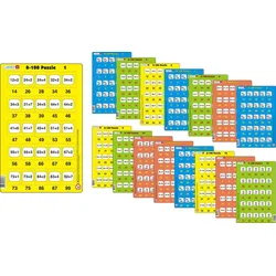 Larsen Puzzle - 0-100 Rechenpuzzles (16er-Set) (100 Teile)