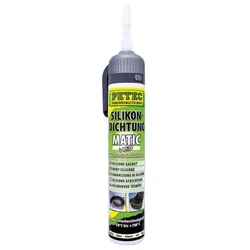 PETEC Silikondichtung Matic weiss (200 ml) Dichtung, Zylinderkopfhaube,Dichtung, Differentialgehäusedeckel,Dichtung, Ölwanne,Silikondichtstoff,Dichtun