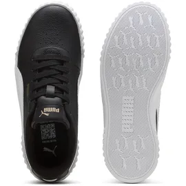 Puma Carina 3.0 Damen Schwarz/Weiß/Gold 36